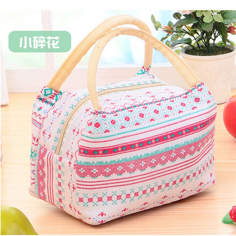 Portable Insulated Thermal Cooler Bento Lunch Box Tote Picnic Storage Bag Pouch Lunch Bags