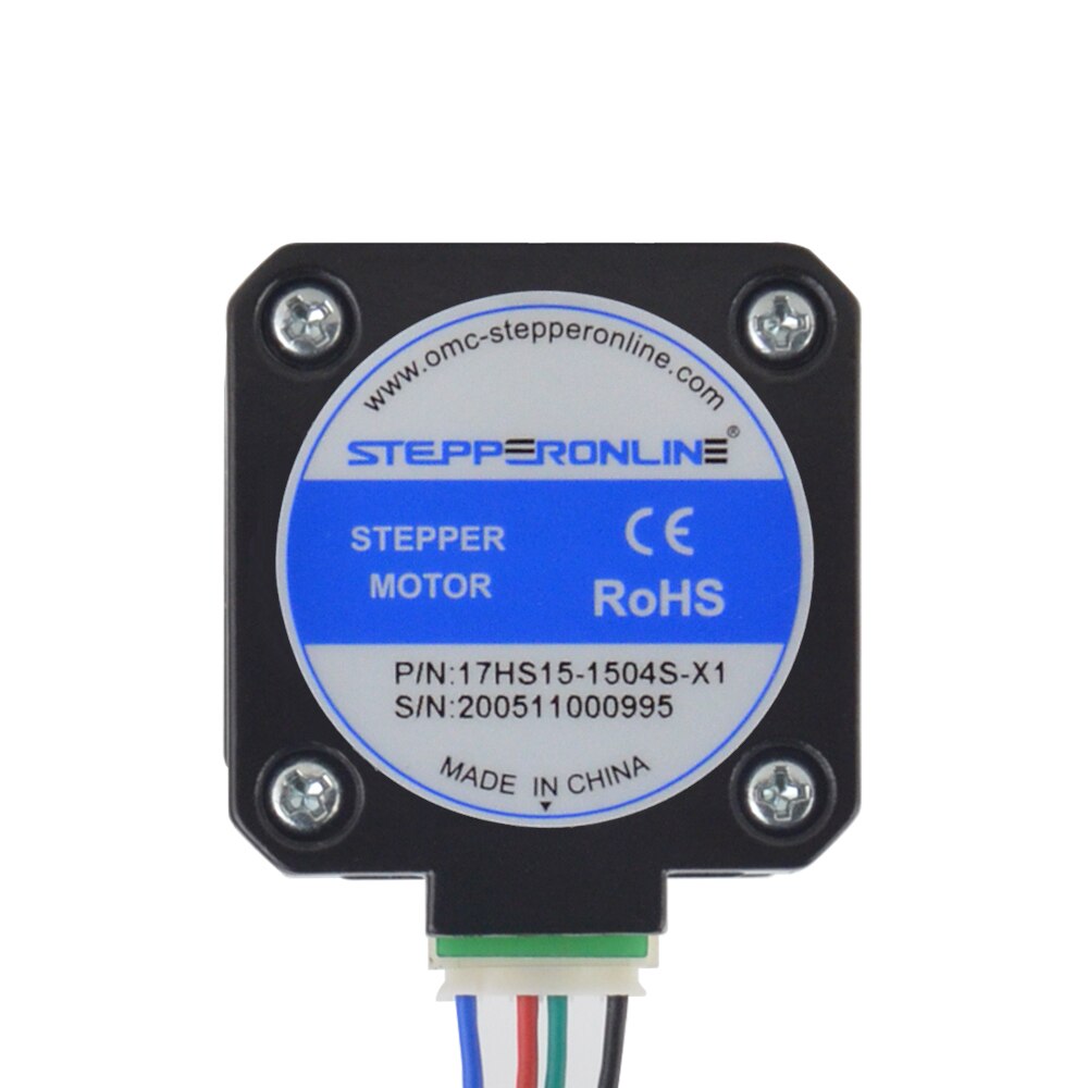 Nema17 Stepper Motor 42 Motor 39mm Nema 17 Motor 42BYGH 1.5A(17HS4401S) 45Ncm Motor 4-lead w/ 1m Pin Connector for 3D Printer
