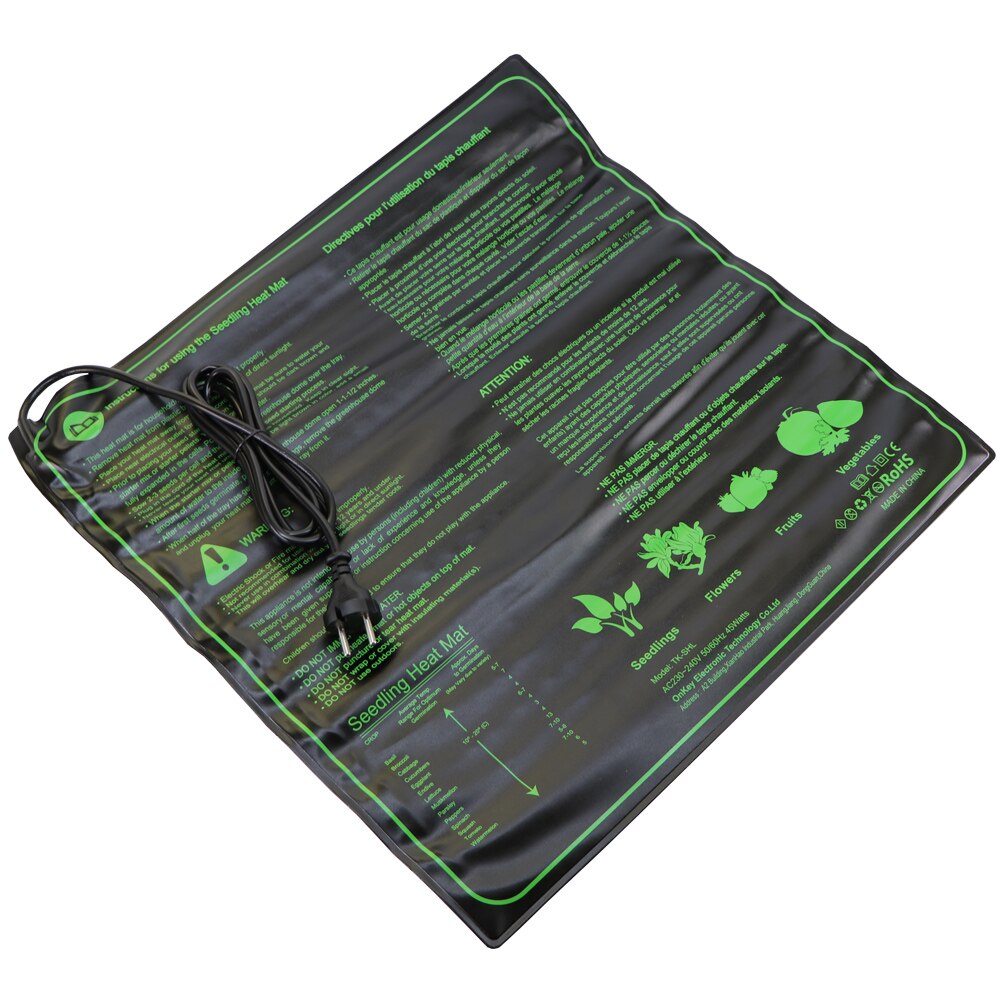 Seedling Heating Mat 3 Sizes Waterproof Plant Seed Germination Propagation Clone Starter Pad US UK EU AU Plug Garden Supplie