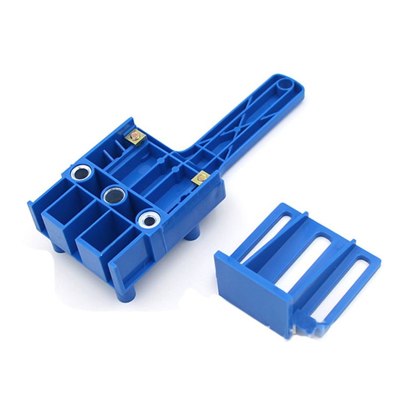 Handheld Woodworking Doweling Jig Drill Guide Wood Dowel Drilling