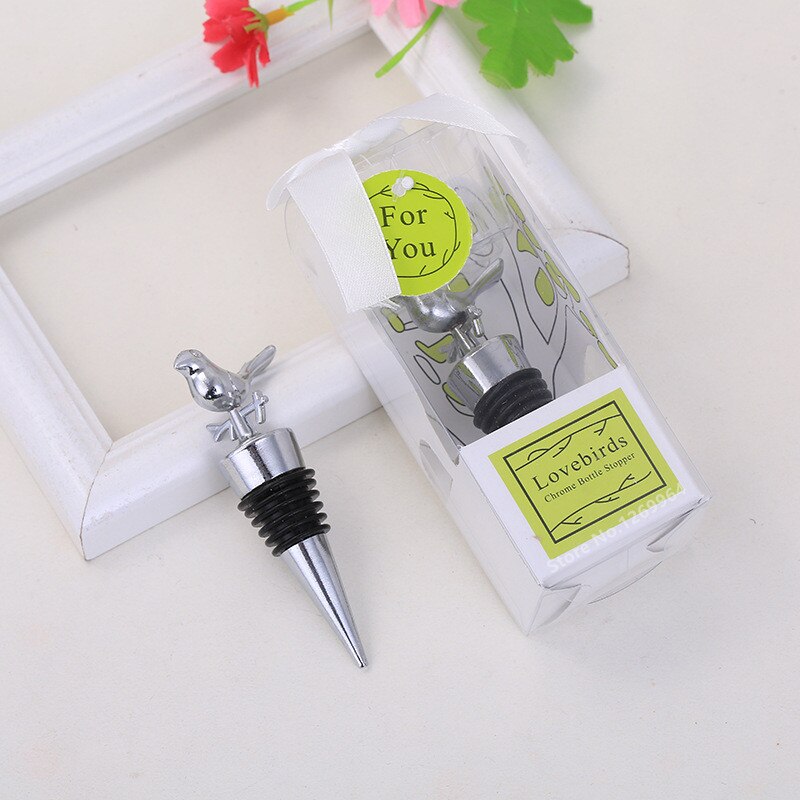 10box Love Heart Corkscrew Wine Bottle Opener + Wine Stopper Wedding Favors for Guests Bottle Opener Set Wedding Decoration: I 10box