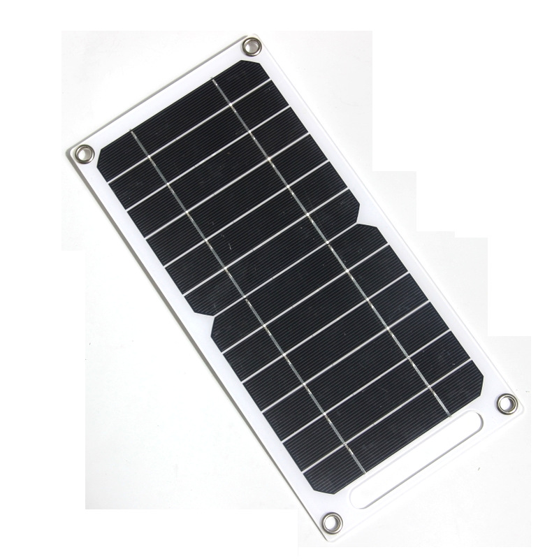 10W Solar Kit 5V Outdoor Solar Mobile Phone Charging Panel Flexible Solar Panel Backpack Solar Charger: Digital Camouflage