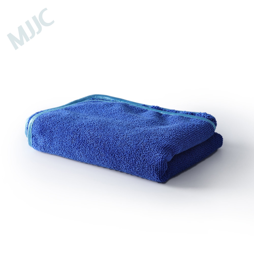 Mjjc Blauw Buffing En Drogen Handdoek Met Blauwe Bekleding 40X60CM 400GSM