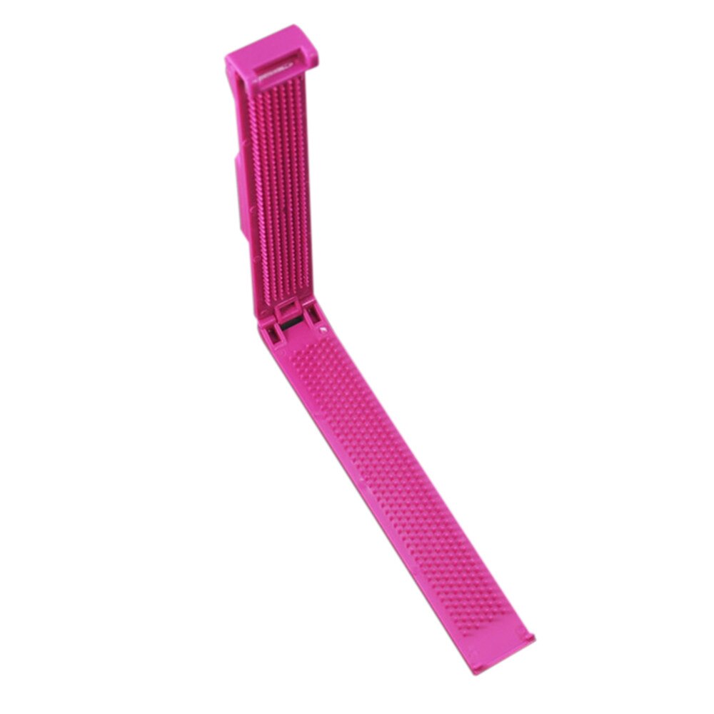 Diy Vrouwen Haar Mode Beauty Clipper Fringe Professionele Pony Haar Snijden Niveau Gids Voor Lagen Kapsel Trim Ruler Tool: Pink