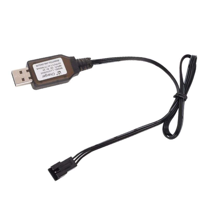 6.4V/7.4V 500mA Charger Li-Ik SM-3P Rc Speelgoed Afstandsbediening Positieve Draagbare Usb