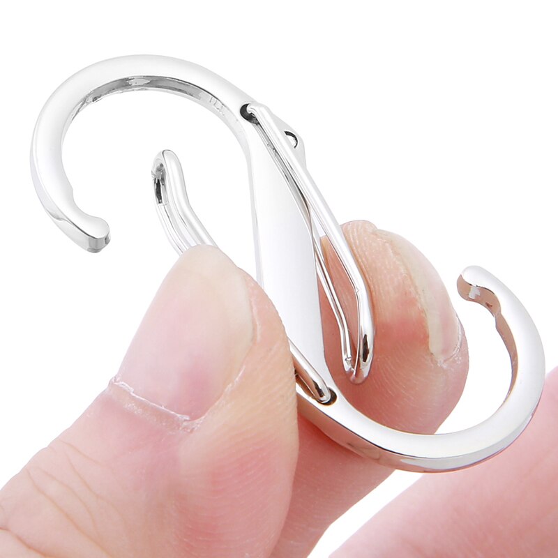 2 stuks karabijnhaken voor wandelen, klimmen, toeristische tenthaken, outdoor wandelhaken, rugzak, gesp, hanger, fleshaken