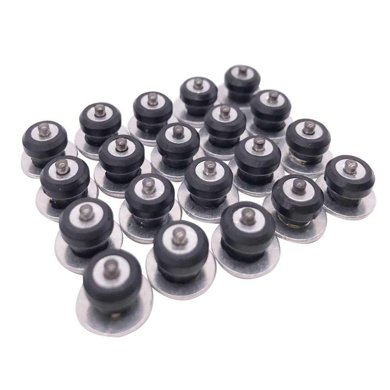100 Uds coche tacos para neumáticos de invierno neumático resistente al desgaste Anti-slip uñas nieve picos para neumáticos de invierno pendientes rápida