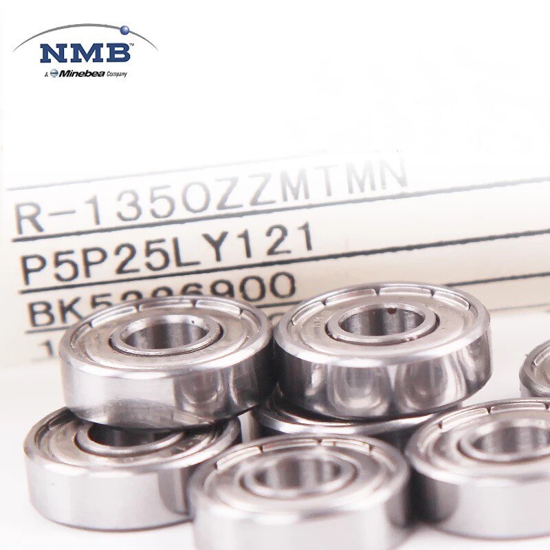 50pcs original NMB Minebea R-1350ZZ 5*13*4 mm 695ZZ high speed miniature deep groove ball bearing ABEC-5