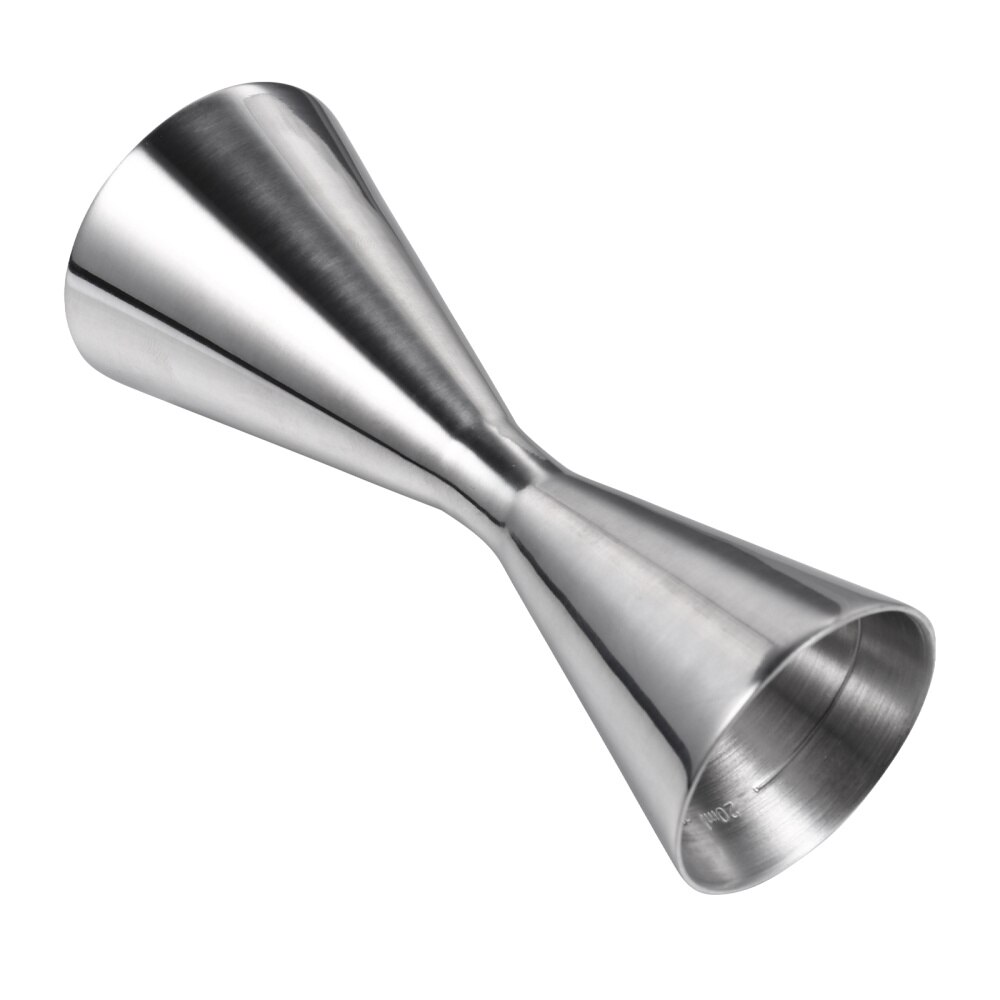 1pc Stainless Steel Double Jigger Stainless Steel Cocktail Measuring Cup (30/45ml)