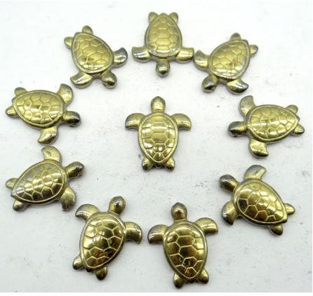 Natürliche Stein Titan Hämatit schildkröte anhänger perlen Edelstein für diy schmuck machen halskette Für Frauen Männer 1 stücke: NO.4