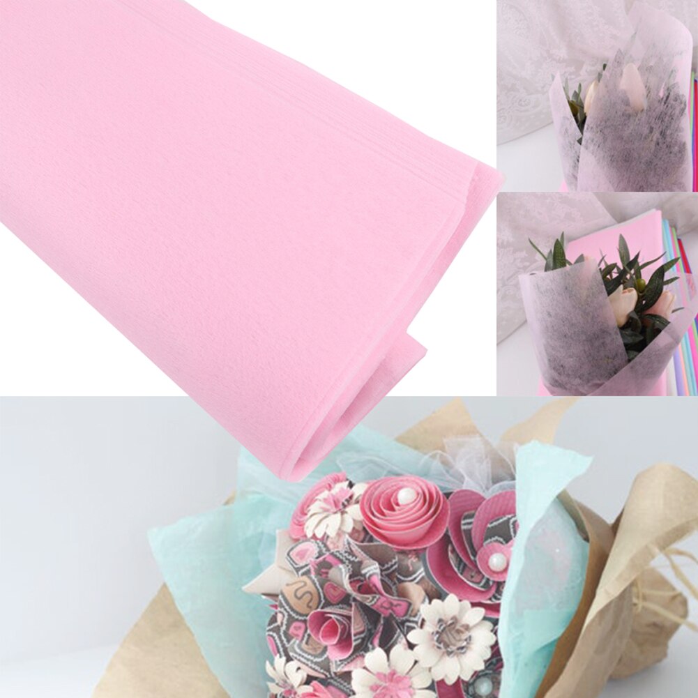 30 Vel Tissue Craft Enkele Kleur Decoratie Diy Wikkelen Handgemaakte Wijn Bloem Verpakking Papier Kleding #734