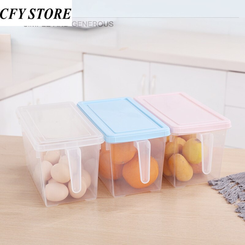 5L Grote Capaciteit Plastic Voedsel Opslag Container Keuken Opbergdoos Koelkast Noodle Multigrain Potten Thuis Plastic Container