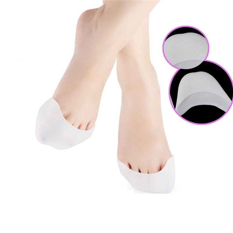 2PCS Silicone Gel Toe Soft Ballet Pointe Dance Shoes Pads Foot Care Protector Foot Care Tools SEBS-009