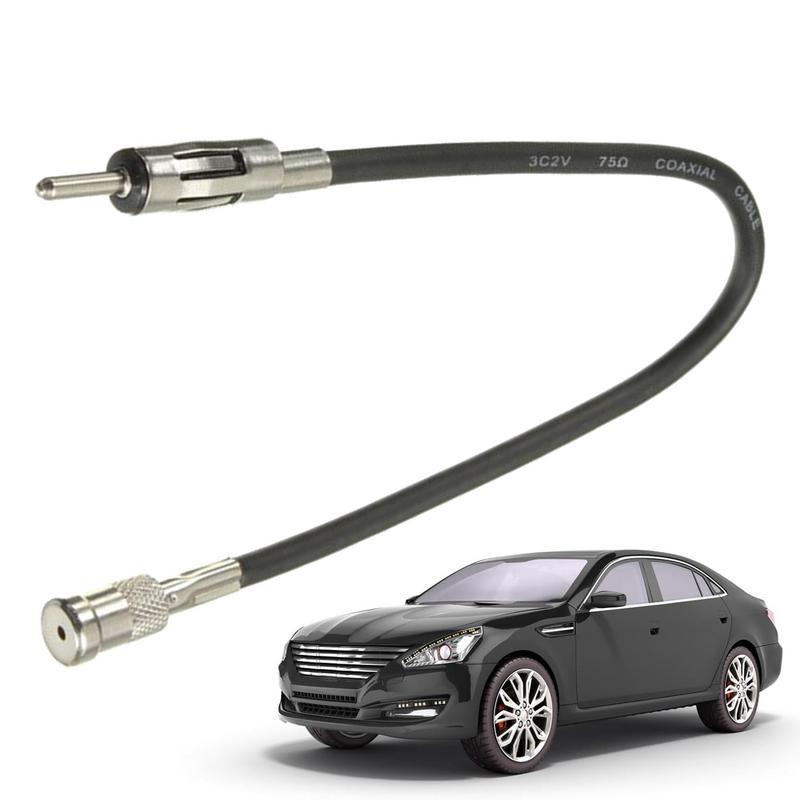 Cable Adapter ISO Female To DIN Male Car Radio Stereo Aerial Antenna Car Aerial Antenna Adaptor Cable