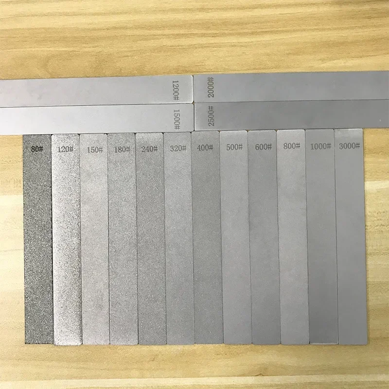 Pietra per affilare diamantata professionale senza base grana 150-3000 # strumento per affilare i coltelli in pietra per affilare accessori per la lavorazione del legno fai da te cucina