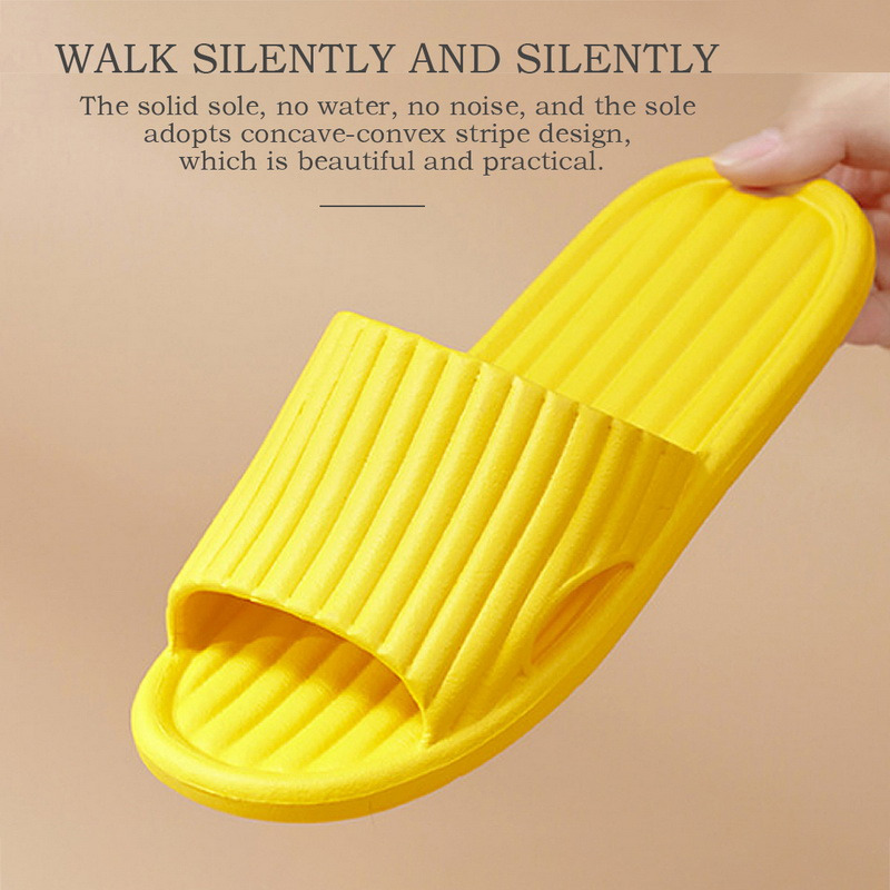 Bathroom Anti-slip Shoes Women Thick Platform Slippers Summer Beach Eva Soft Sole Slide Sandals Leisure Men Ladies Indoor