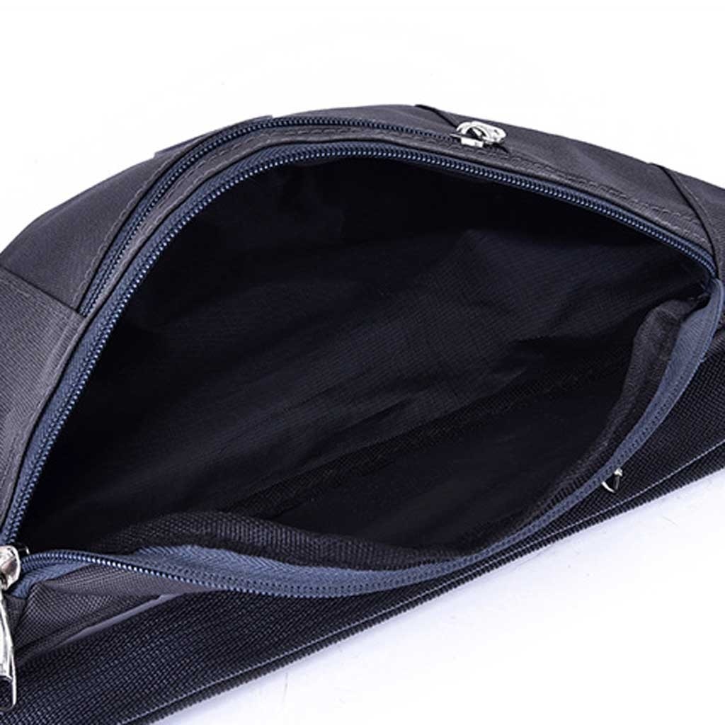 Women and Men Multifunctional bum bag Oxford Oxford convenient waist bag Male Outdoor Sport Easy to carry waist bag fanny pack