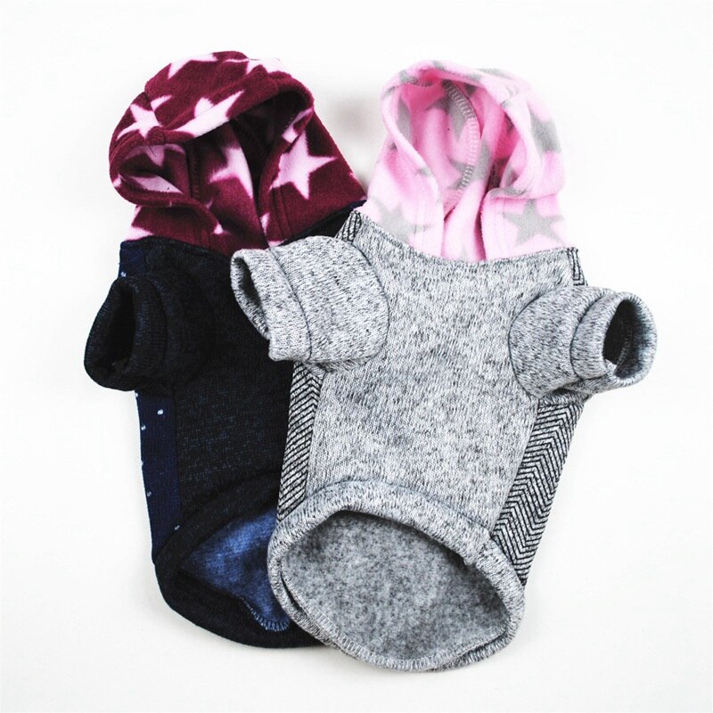 Ropa para perros invierno cálido abrigo para perros Ropa para cachorros sudaderas de algodón para perros medianos pequeños Ropa Perro Yorkshire atuendo
