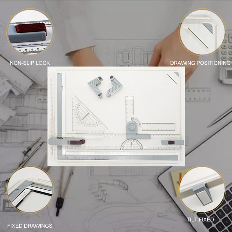A3 tegnebord teknisk bord med tegnehode maskin  l5 #4