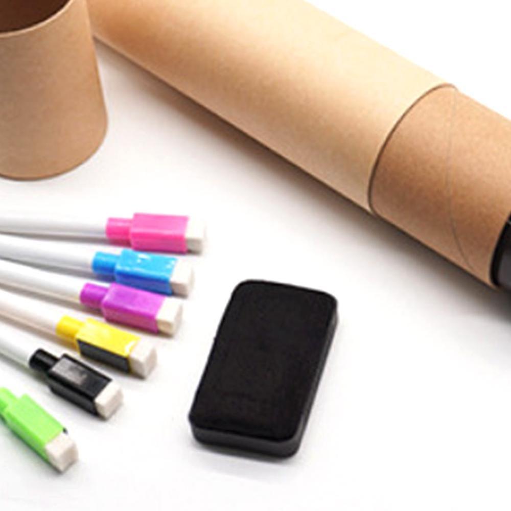 Magnetic Blackboard Chalkboard Whiteboard Eraser Cleaner Dry Wipe Marker Pen Duster Black Chalk Board