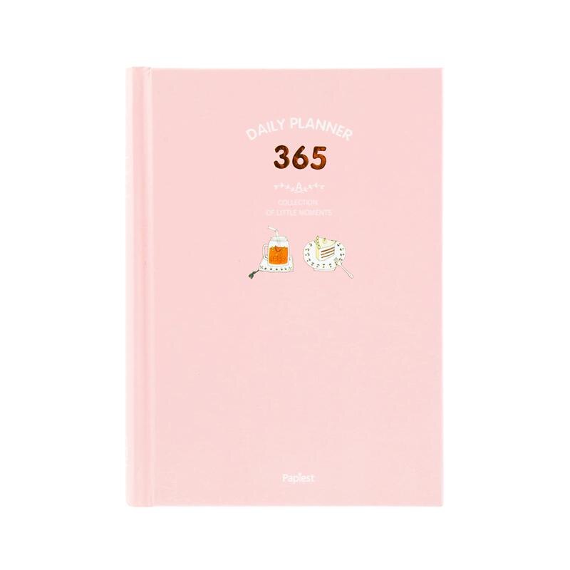 Korean Kawaii Cute 365 Planner Daily Weekly Monthly Yearly Planner Agenda Schedule Day Plan Notebook Journal Dairy A5: Color B