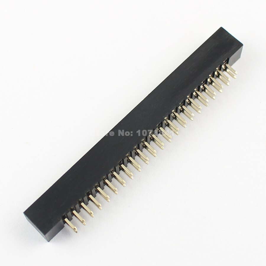 50 Pcs Per Lot 2mm 2x22 Pin 44 Pin Straight Male Shrouded PCB Box header IDC Socket