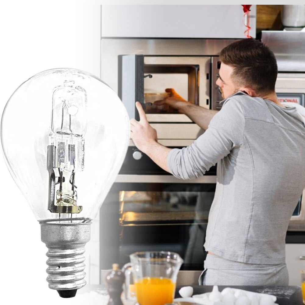 Oven Lamp P45 Halogen Bulb 42W E14 220V High Temperature Resistant 300 Degree BBQ Light Oven Light Kitchen Microwave landmark