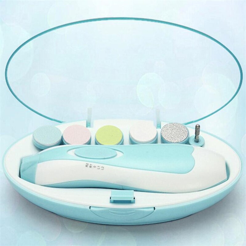 Elektrische Baby Nagel Trimmer Baby Schere Babys Nagel Pflege Sicher Nagel Haarschneidemaschine Cutter Für freundlicher Kleinkind Newbron Nagel Trimmer Manikübetreffend