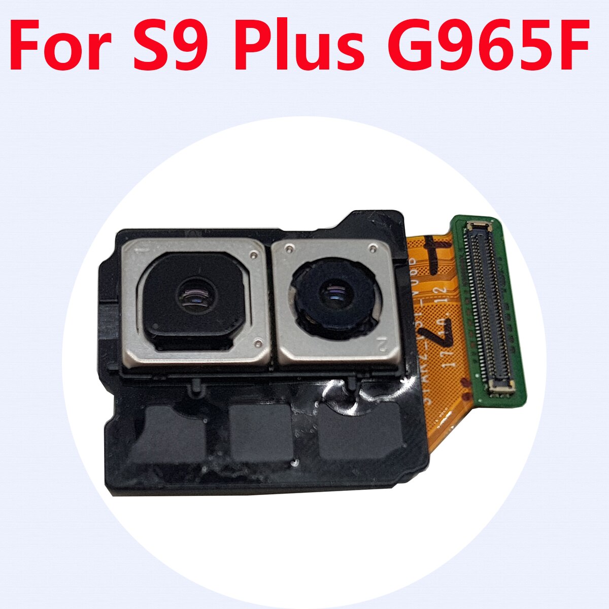 Originele Front Facing Camera Iris Terug Achteruitrijcamera Vervanging Voor Galaxy S9 Plus G965F G965FD G965U G9650