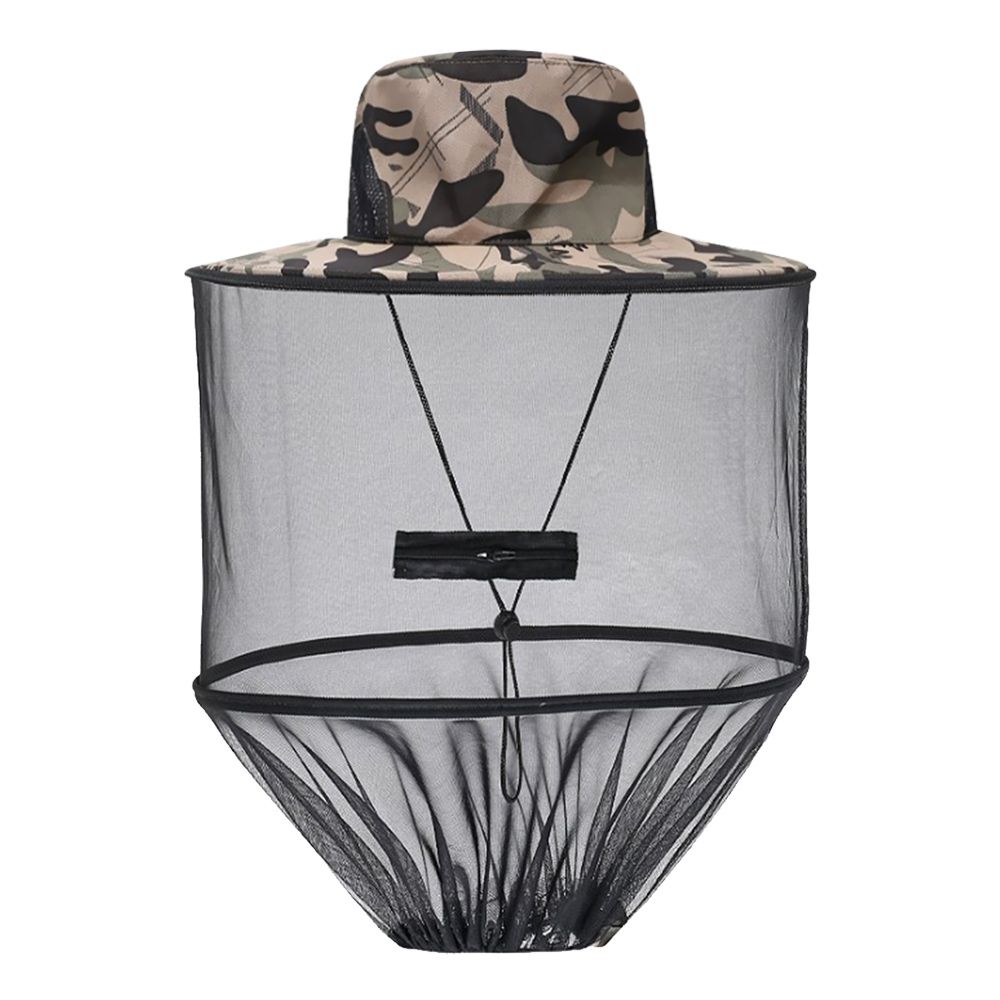 Chapeau anti-moustiques avec filet caché, répulsif en maille, Protection contre les insectes et les abeilles, pour hommes et femmes, Protection solaire d'extérieur, casquette de pêche