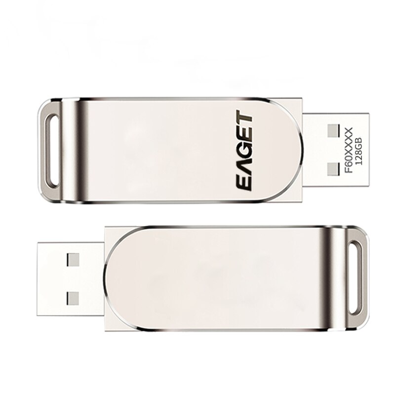 EAGET F60 128G USB Flash Drive USB 3.0 USB Flash Drive Ad Alta Velocità Pen Drive Mini Flash Drive di Memoria bastone