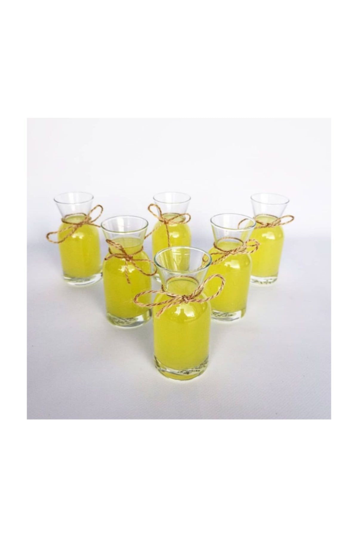 Pasabahce Village Carafe présentation jus de fruits bouteille d'eau bouteille 6 pièces 195cc