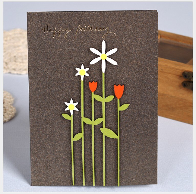 30pcs children Greeting card Thank you Christmas Birthday card teacher greeting cards graduation Thanksgiving Day