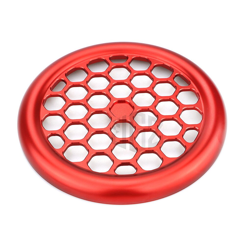 Accessoires de protection latérale ronde de protection de moteur de commande numérique par ordinateur de moto pour la série de Piaggio Vespa Sprint Primavera LXV LX 150 150CC: Red