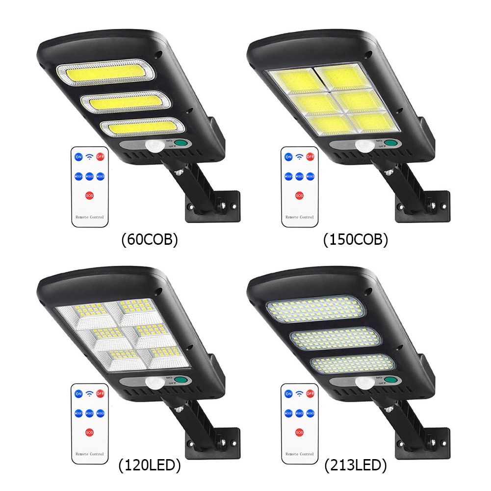 Solar Powered Motion Sensor Outdoor Wall Light Waterproof Garden Decoration Lighting Courtyard Porch Fence Driveway Street Lamp