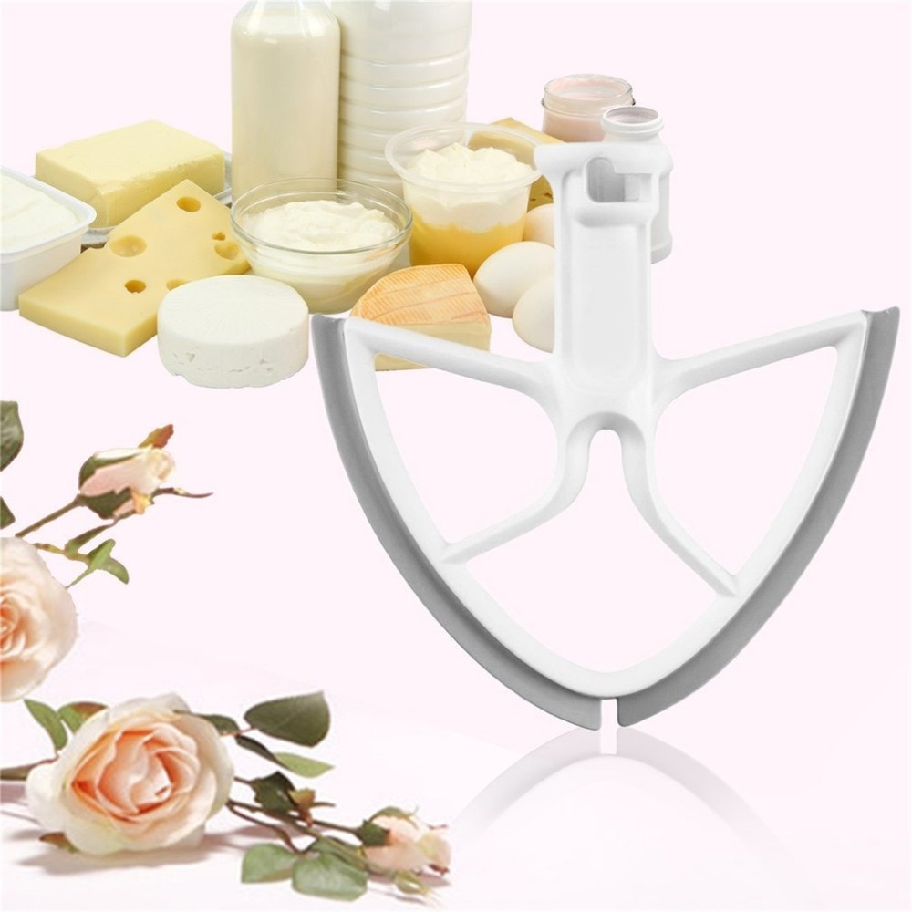 Rubber Beater Blade for 5-Quart Kitchen Aid Bowl Lift Mixer Baking Tool Kitchen Mixer Accessories with Square Shape