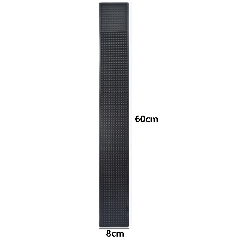 Rubber Bar Service Spill Mat PVC Pad Coaster Placemat Rectangle Beer Whiskey Waterproof Bar Accessories: 60X8cm