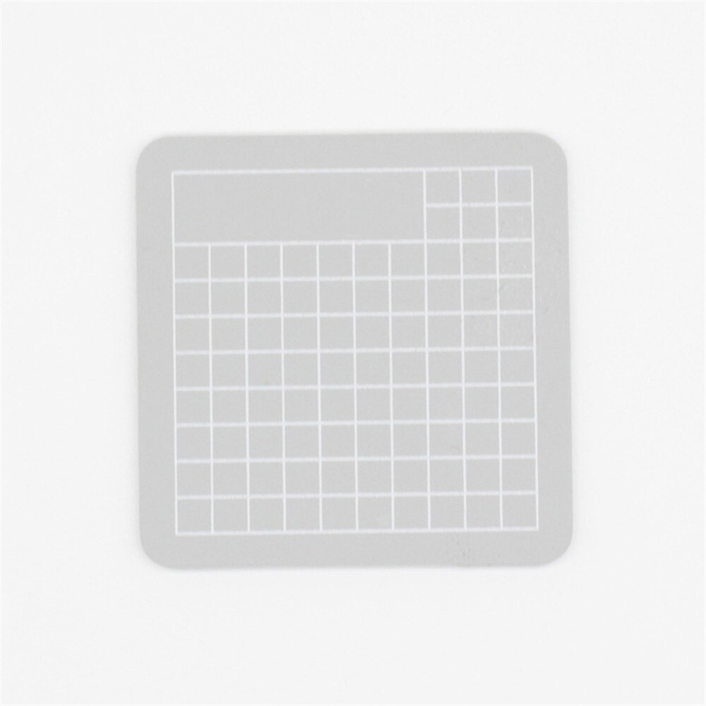 6*6cm PVC Durable Non-Slip Cutting Mat for Scrapbooking Patchwork Cut Pad Carving Art Manual Tool Soft Self-healing Cutter Board: grey