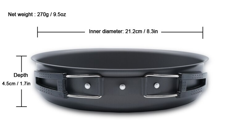 APG ultralight zestaw sztućców kuchenka piknikowa i przenośna zastawa stołowa kemping patelnia