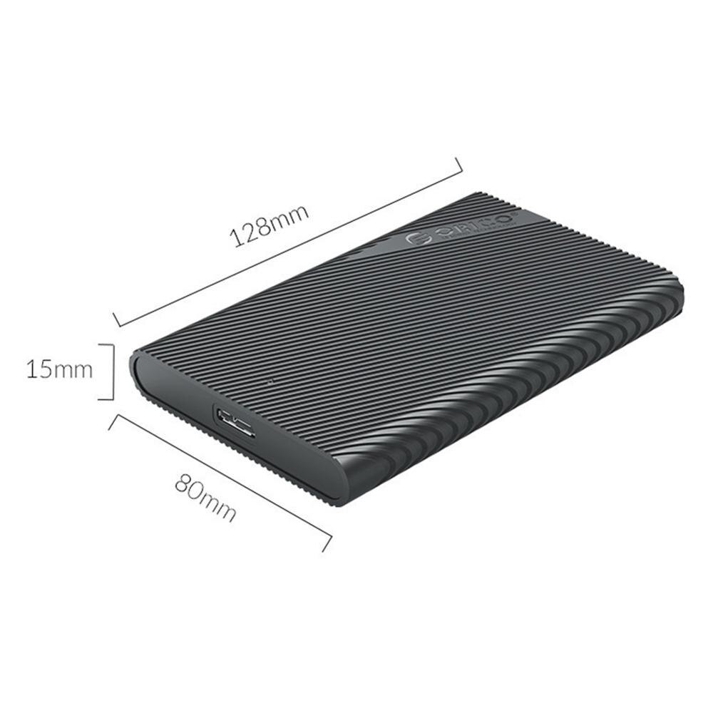 Orico 2521U3 2.5 Inch Sata Naar Usb 3.0 Hdd Ssd Case 2 4 Tb Harde Schijf Box Externe Hdd behuizing Voor Samsung Seagate Ssd