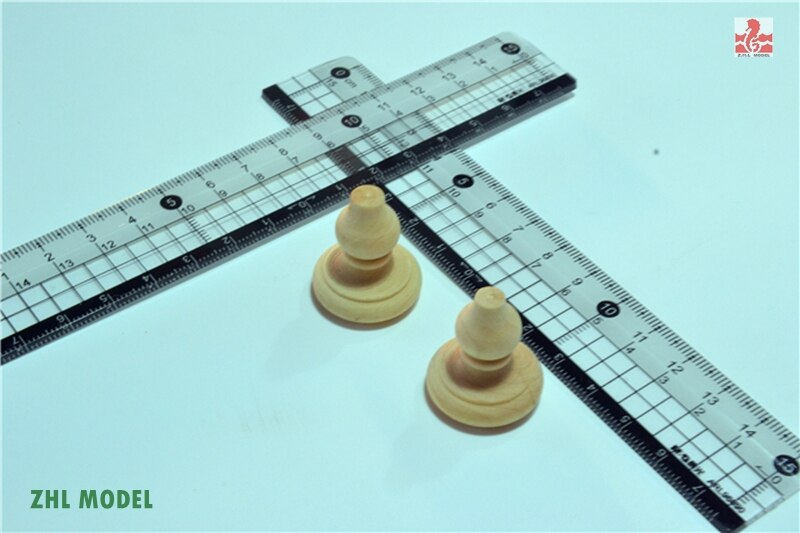 ZHL drewniane filary Model statku