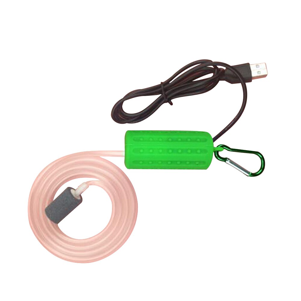 Draagbare usb aquarium vis tank zuurstof luchtpomp dempen energiebesparende benodigdheden energiebesparende benodigdheden aqua terrarium 2