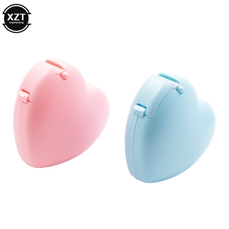 Candy Color Masking Tape Cutter of Love Heart/Donut Shape Washi Tape Cutter Office Tape Dispenser School Supply