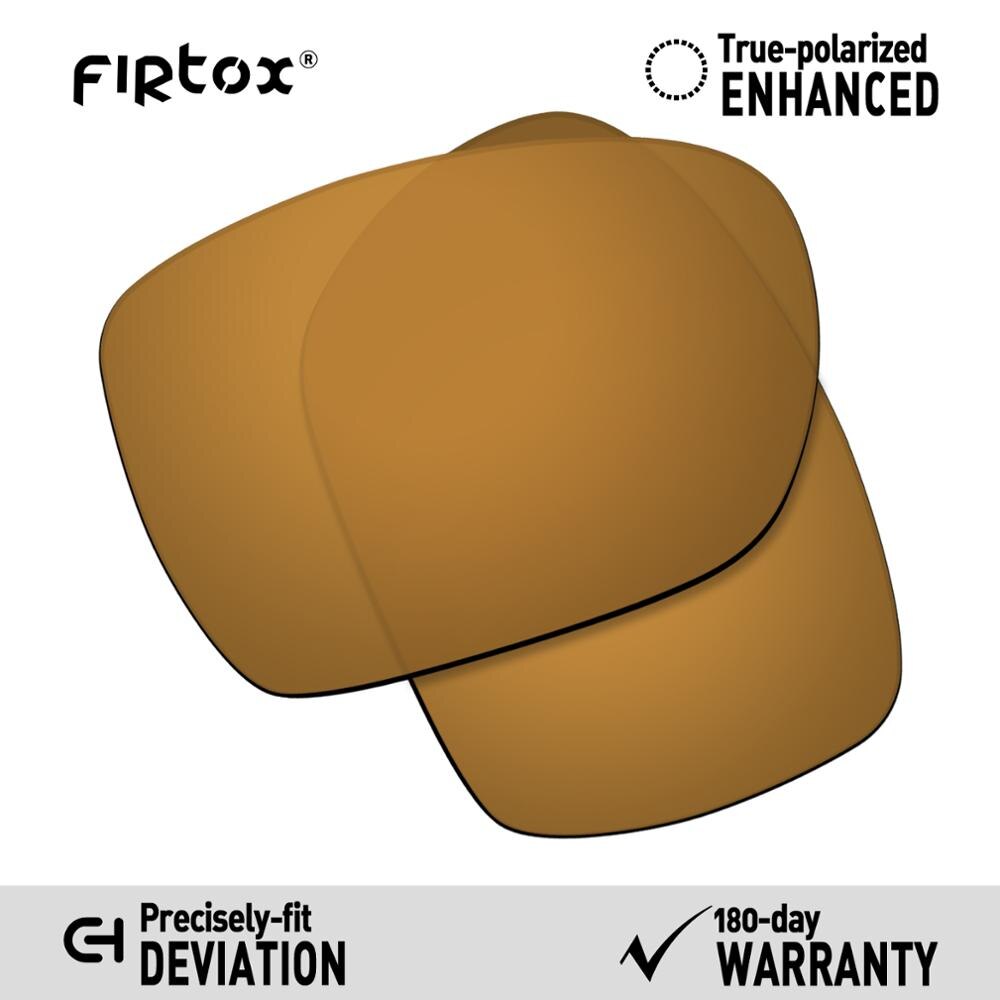 Firtox True UV400 Polarized Lenses Replacement for-Oakley Deviation OO4061 Sunglasses (Compatiable Lens Only) - Multiple Colors: Bronze Golden
