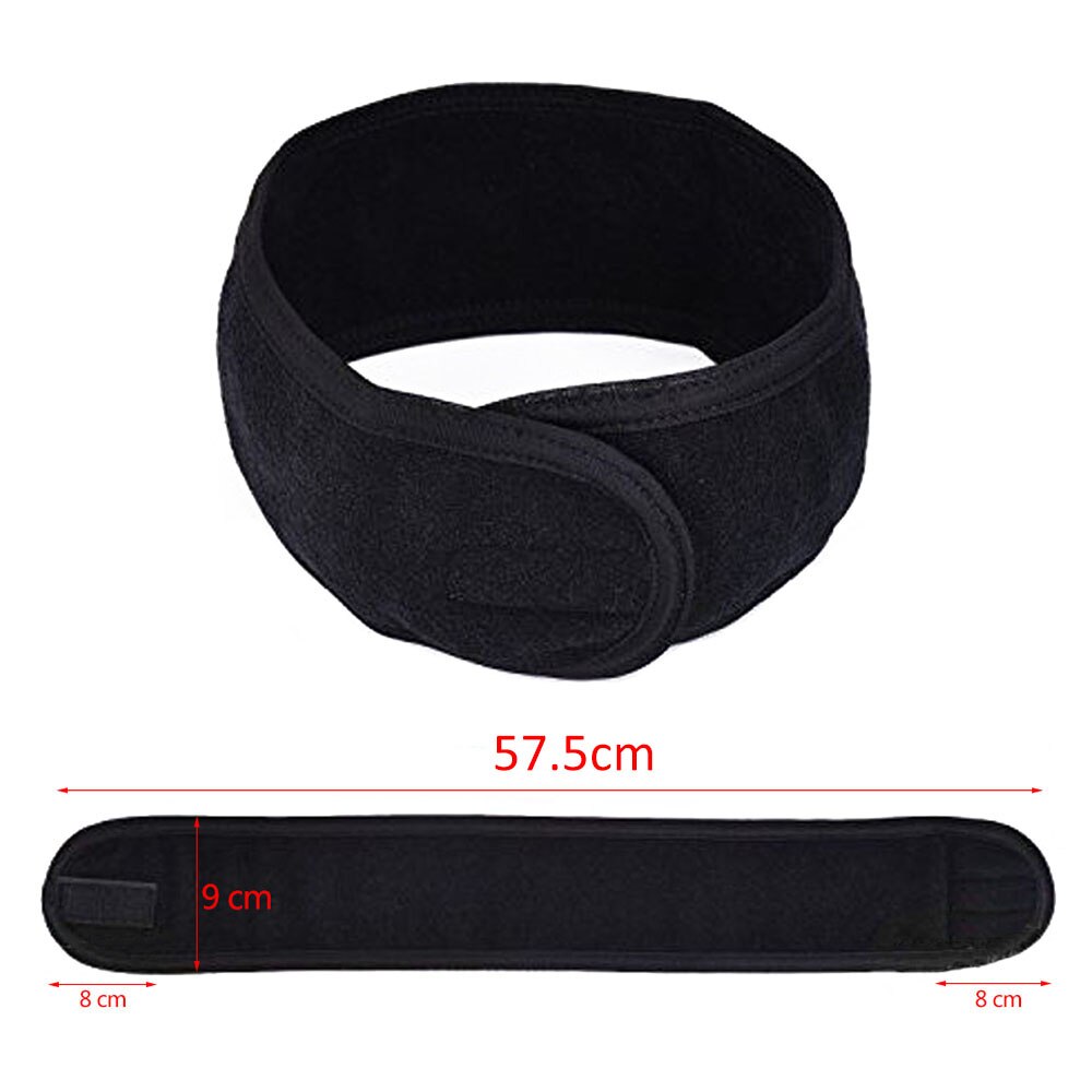 Diadema deportiva creativa para mujer, toalla de belleza con Velcro para maquillaje Facial, diadema ajustable para Spa y ducha