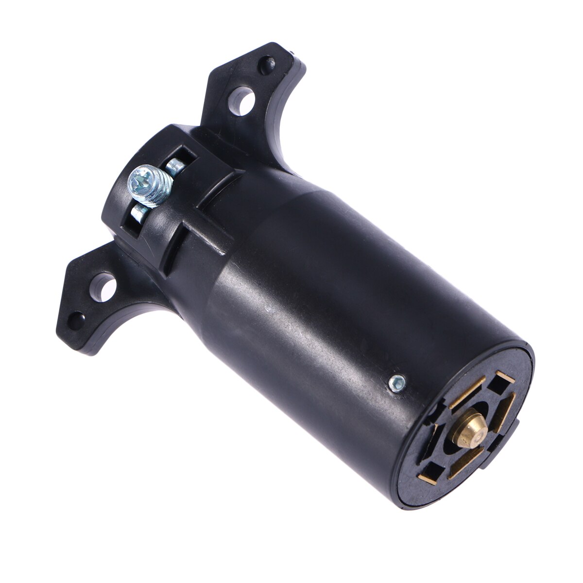 Durable 7 Way Flat Blade Trailer Adapter Plug Connector (T21847)