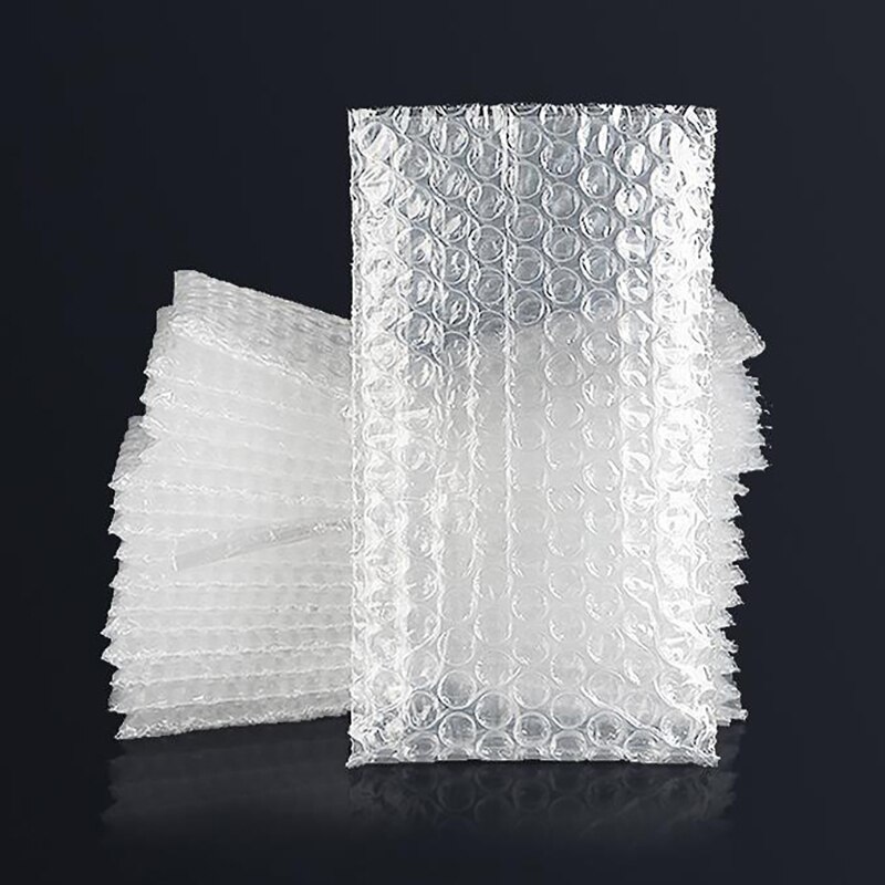 100Pack Mobile Phone Shell Dedicated Foam Bag Transparent Plastic Double-layer Bubble Film Bag Bubble Bag Shockproof