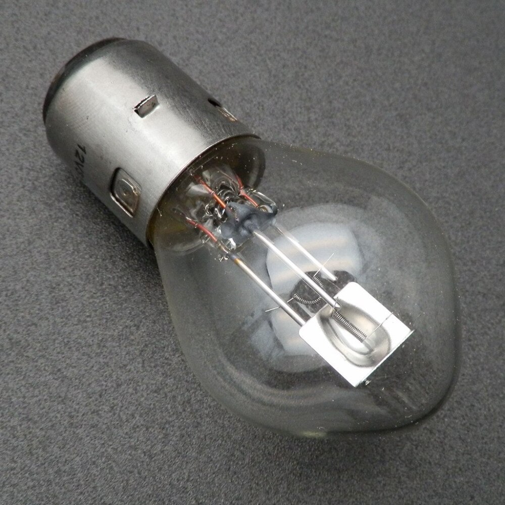Bombilla de faro para motocicleta, 12V, 35/35W, BA20D, 50-150cc, ATV, Quad, China, estándar Ba20d, 10 Uds.