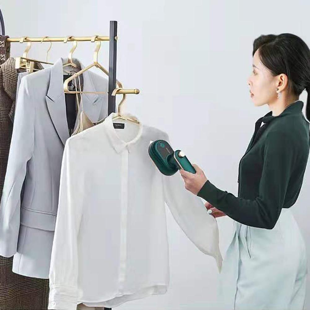 Mini Steam Iron Handheld Wet And Dry Double Steam Steamer Generator Garment Portable Travelling Home F1a1