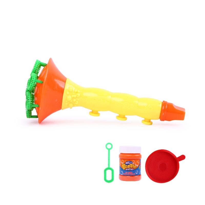 Children's Toys Blow Bubble Water Kid Boys Girls Outdoor Blow Horn Pipe Bubble Park Instruments Bubble Gun